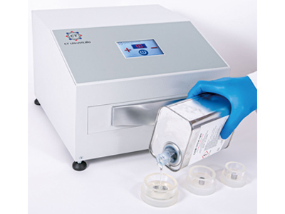 高速樹脂硬化用 UV 照射装置（CT-UVBox ）使用時　製品画像　