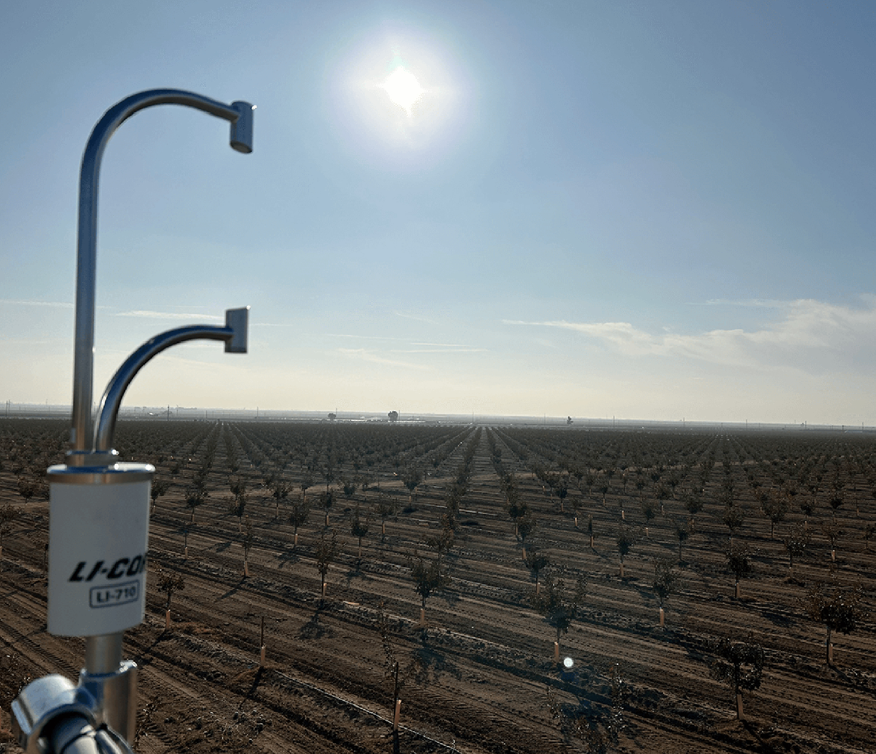 LI-710Land IQ:カリフォルニアにおけるフィールド規模での水使用の追跡画像