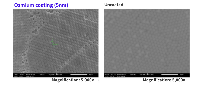Polystyrene particles ①